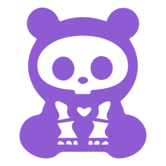 X-Ray Panda Decal (Lavender)